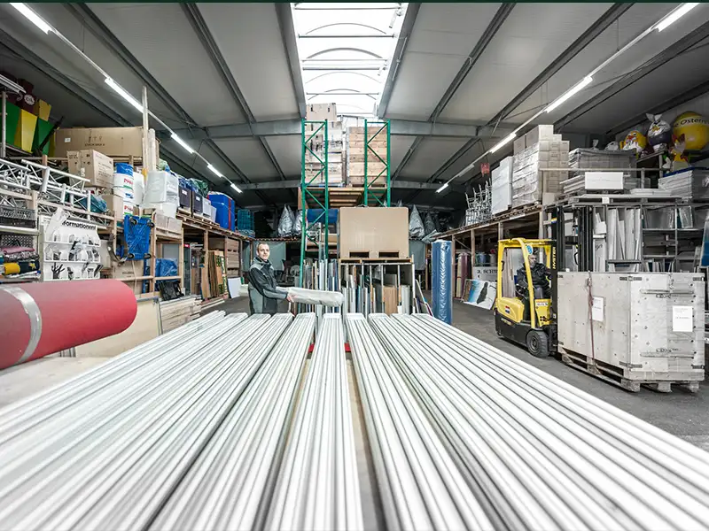 6 · Logistik, Auf- & Abbau