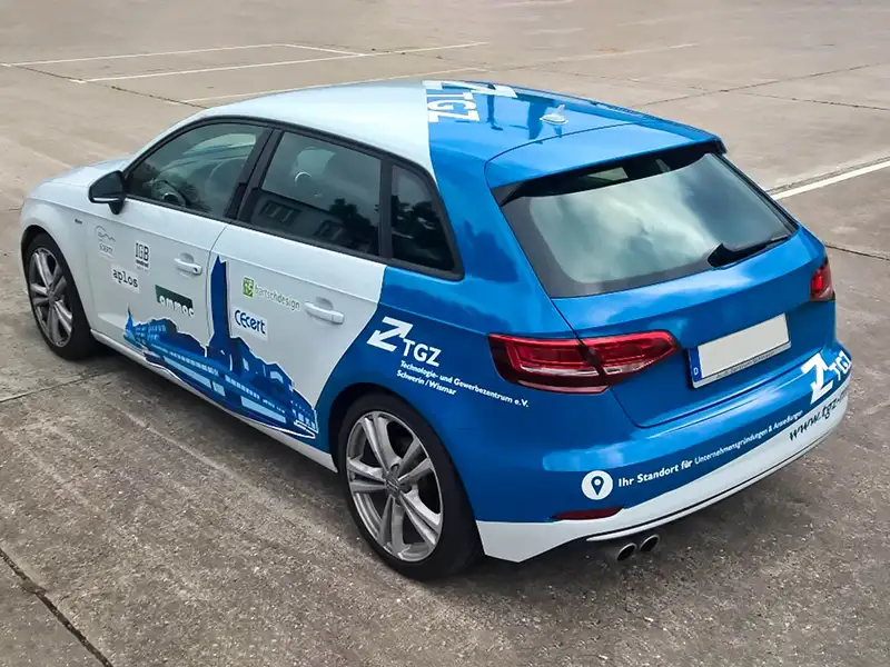 Autobeschriftung